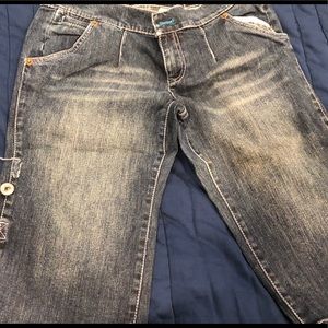 Denim Bermuda Shorts